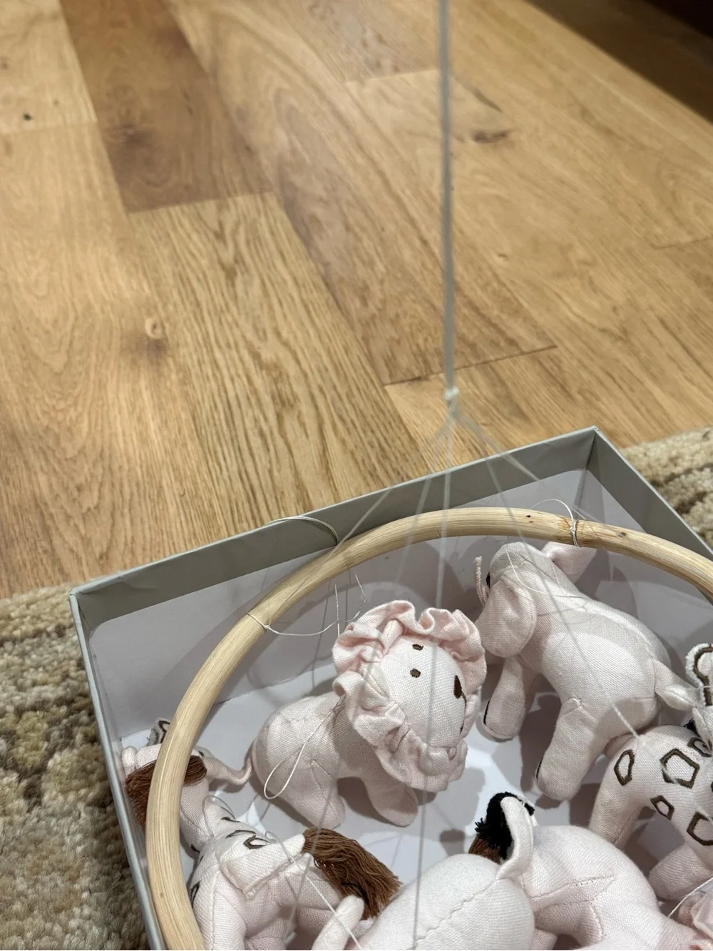 Restoration Hardware Soft Pink Safari Mobile
